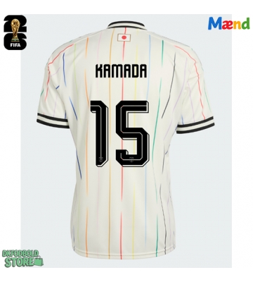 Japan Daichi Kamada #15 Replika Udebanetrøje VM 2026 Kortærmet